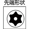 TNH8S ヘックスローブレンチセット(ナイフ式) TRUSCO 39521352