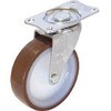 E-75UR ナイロンホイールウレタンキャスター Eシリーズ 自在式 ユーエイキャスター 39559606