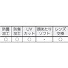 TSG-005SP セーフティゴーグル(ワイドビュータイプ) スペアレンズ TRUSCO 39572495