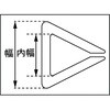 TAC-350HYB 安心クッション(H鋼用トラ柄) TRUSCO 39582776