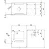VECONB カセット式ピッキングラック用ホイールコンベヤ 取付金具B TRUSCO 39590223