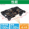 MPK-500J-BK ルートバン (メッシュタイプ) オール自在タイプ TRUSCO 39590652