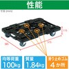 MPK-500-BK ルートバン (メッシュタイプ)  自在・固定タイプ TRUSCO 39590695