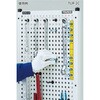 TUR2C ライトパンチングパネル パネリーナ両面式 キャスター付 TRUSCO 41157331