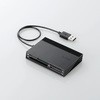 MR-C24BK USBハブ付き48+5メディア対応カードリーダ エレコム 40142961