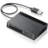 カードリーダー USBハブ付き 48+5種メディア対応 [SD+MS+CF+XD] エレコム