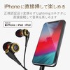 EHP-LCH1010MGD ステレオヘッドホン(マイク付)/カナル/Lightning/ハイレゾ対応/CH1010/ゴールド エレコム 40229998