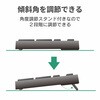 TK-FDM105MBK ワイヤレスキーボード 無線 メンブレン コンパクトサイズ マウス付 3ボタン ブラック エレコム 40231136