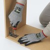 耐切創手袋 デュラコイル 発泡ニトリルゴム製背抜きタイプ386 ショーワグローブ
