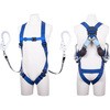 フルハーネス型墜落制止用器具 ライトハーネス(LIGHT HARNESS)ランヤード付 ツイン ワン・ハンド リトラ付 ツヨロン(藤井電工)