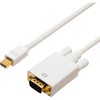 DPC-2KDS20/WH miniDisplayPort to D-subケーブル MCO 40561353