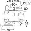 SK181D-13 サーモシャワー混合栓 SK181D SANEI(旧:三栄水栓製作所) 40580348