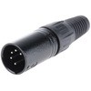 RS Pro XLRコネクタ オス 5極 ストレート 銀めっき RS PRO
