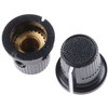 RS Pro ボリューム調整つまみ (ノブ) / ノブ用アクセサリ シャフト：4mm， 直径：12mm RS PRO