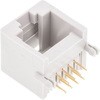 RJ45 モジュラーコネクタ RS Pro 8極 Cat5 ライトアングル PCBマウント メス RJ45 RS PRO