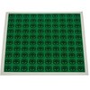 RS Pro 危険警告ラベル Symbol 粘着シール ビニール 黒/緑 12.5 x 12.5mm RS PRO