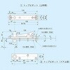 T-32 フロアヒンジ一般ドア用 中心吊自由開き 大鳥機工 40989663