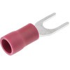 JST Y形圧着端子 FVWS1.25-YS4A(LF)， 赤 0.2 → 1.65mm2 22AWG to， 16AWG JST(日本圧着端子製造)