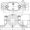 プランマブロック 二つ割形 SNZ3異口径形 NTN(エヌティーエヌ)