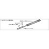 V1820ECON253000 カセット式ピッキングラック用ホイールコンベヤΦ18 P25×300 TRUSCO 41110885