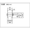 V2025P-25-1000 小径プレスホイールコンベヤ TRUSCO 37457612