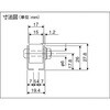 V2015S-35-1000 小径削り出しホイールコンベヤ TRUSCO 37457682