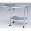 袖付器械卓子 縁なし 600×450×800mm アズワン