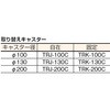 104EBN ハイグレード運搬車(2段式片袖)740X460mm TRUSCO 41112967