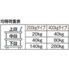 308EBN ハイグレード運搬車(3段片袖)946X646mm TRUSCO 41112994