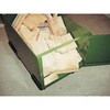 OHN24PS 鋼鉄製運搬車前方扉付ストッパー付 TRUSCO 41114035