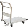 SHS1LS ステンレス鋼板製運搬車(ストッパー付)1500X786mm TRUSCO 41114306