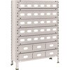 43V808A5B2 軽量ボルト式棚 スチール引出付 100kgタイプ 高さ1200mm TRUSCO 41122916