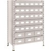 43X808A5B2 軽量ボルト式棚 スチール引出付 100kgタイプ 高さ1200mm TRUSCO 41123031