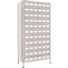 63X812A11 スチール製軽中量ボルトレス棚 スチール引出付 100kgタイプ 高さ1800mm TRUSCO 41123101