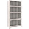 63X55 スチール製軽量ボルト式棚 前あたり・縦仕切付 100kgタイプ 高さ1800mm TRUSCO 41124133