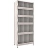73X56 スチール製軽量ボルト式棚 前あたり・縦仕切付 100kgタイプ 高さ2100mm TRUSCO 41124176