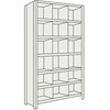 73V37 スチール製軽量ボルト式棚 縦仕切付 100kgタイプ 高さ2100mm TRUSCO 41124307