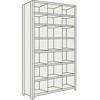 73V38 スチール製軽量ボルト式棚 縦仕切付 100kgタイプ 高さ2100mm TRUSCO 41124316