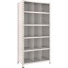 63X36 スチール製軽量ボルト式棚 縦仕切付 100kgタイプ 高さ1800mm TRUSCO 41124386