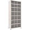 73X38 スチール製軽量ボルト式棚 縦仕切付 100kgタイプ 高さ2100mm TRUSCO 41124431