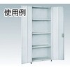 43XT25 軽量ボルト式棚 両開扉付 100kgタイプ 高さ1200mm TRUSCO 41125576