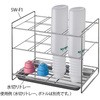 洗浄ボトルたて 収納数8本 ナビス(アズワン)