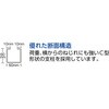 M105574 M10型 ボルト式重量棚 1000kgタイプ 単体型 TRUSCO 41146341