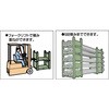 VRB6050 積み重ね長尺保管棚750×650×500 TRUSCO 41147687