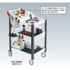 TAC648TRW カスタムワゴン キャビネット(中棚付)付 ホワイト TRUSCO 41149683