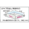 SHC604MC2LA スーパーヘビー・窓・引出2個キャスター付1200×600×1800 TRUSCO 41152361