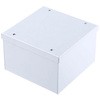 メタルケース RS Pro 120 x 120 x 80mm スチール グレー RS PRO