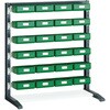 UPRL1006D UPRラック片面H=1000 K-20HYG 24個付 TRUSCO 41156981