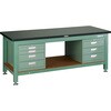 RTW1800D3D4 TRUSCO台 3段・4段キャビネット付 TRUSCO 41170017