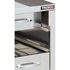 SUD645D SUS304製引出付ワゴンW600 両引き引出5段 TRUSCO 41173937